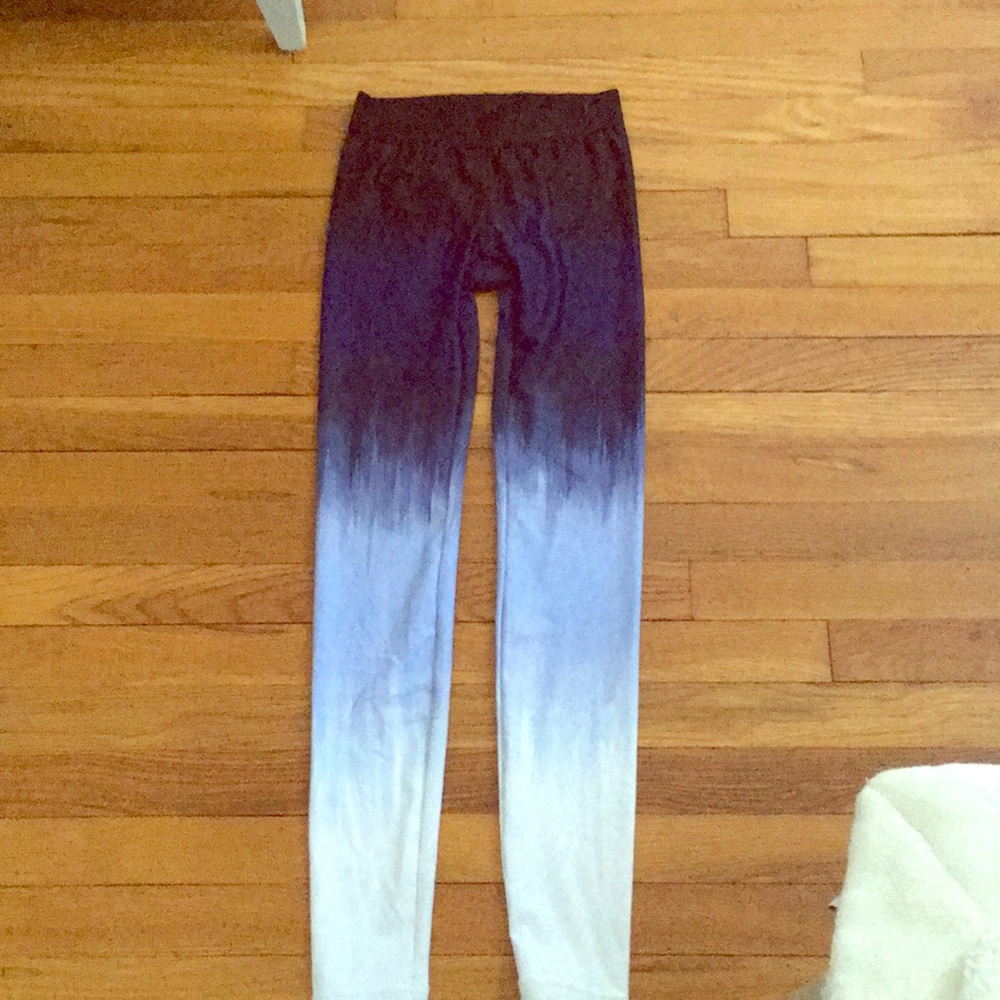 Colored work out leggings